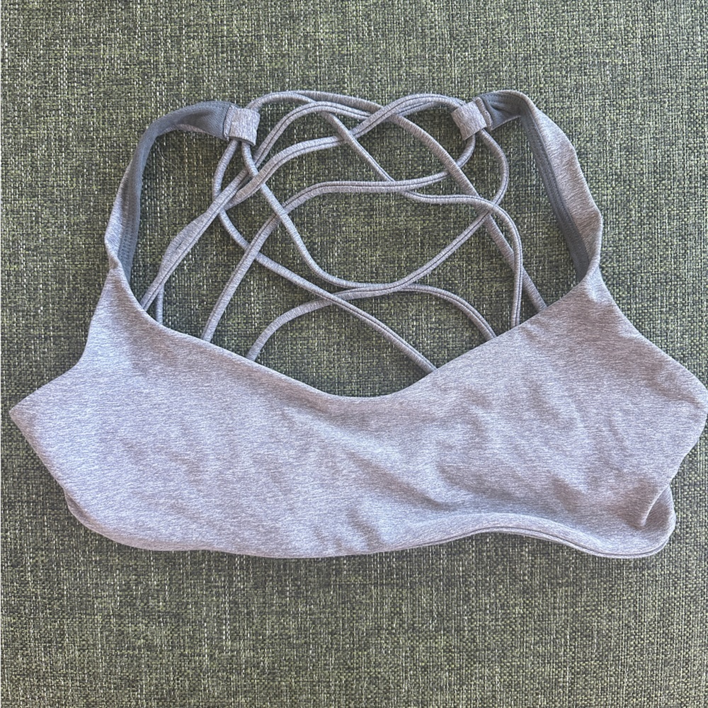 Lululemon Free To Be Bra Wild • Grey • US 10
